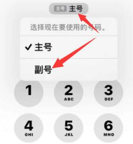 合阳苹果14维修店分享iPhone 14 Pro Max使用副卡打电话的方法 